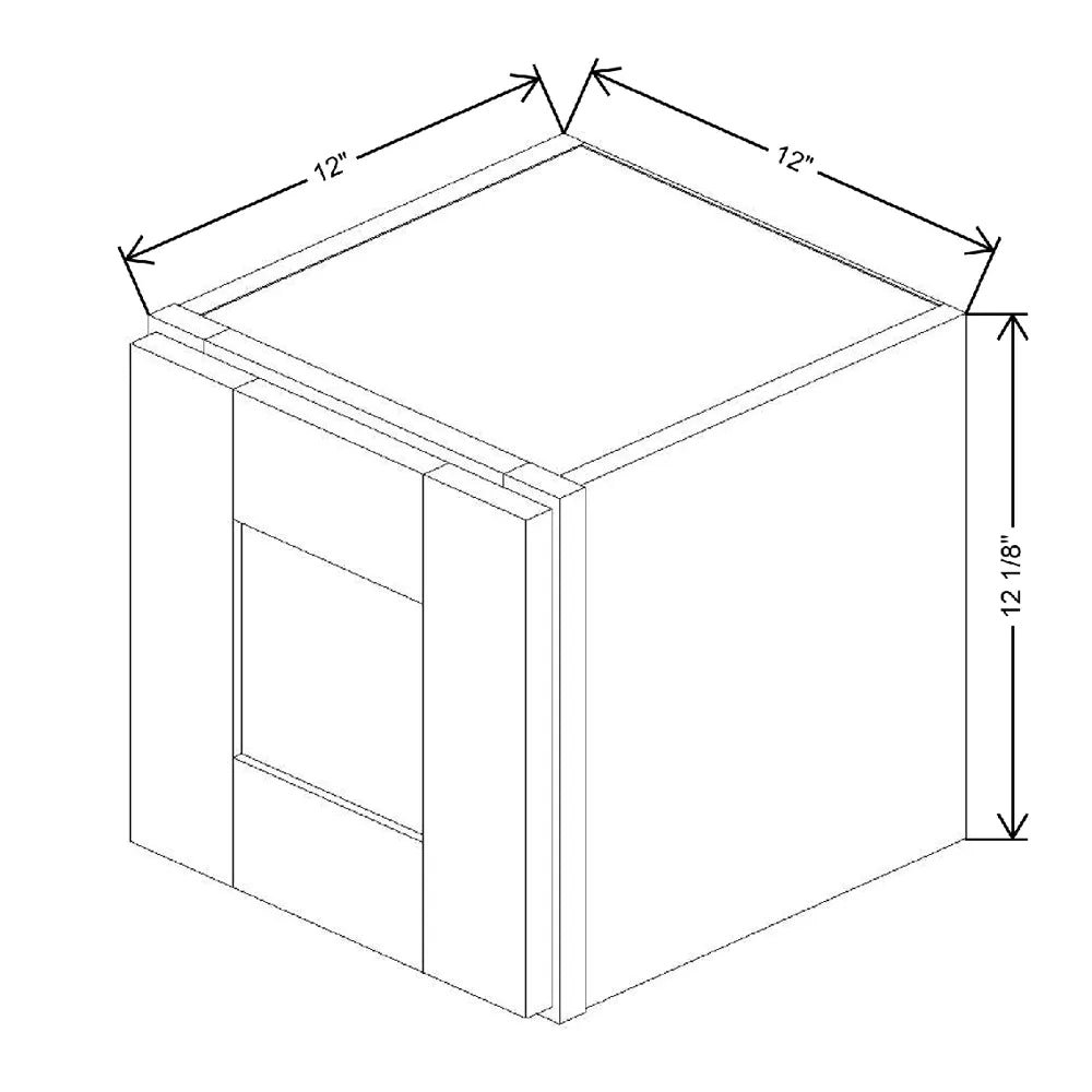 12" W X 12 1/8" H X 12" D Wall Cabinet