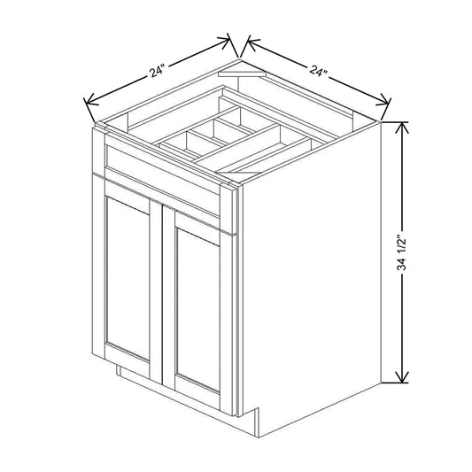 24" W Base Cabinet With F/I ADI