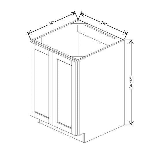 24" W Full Height Base Cabinet
