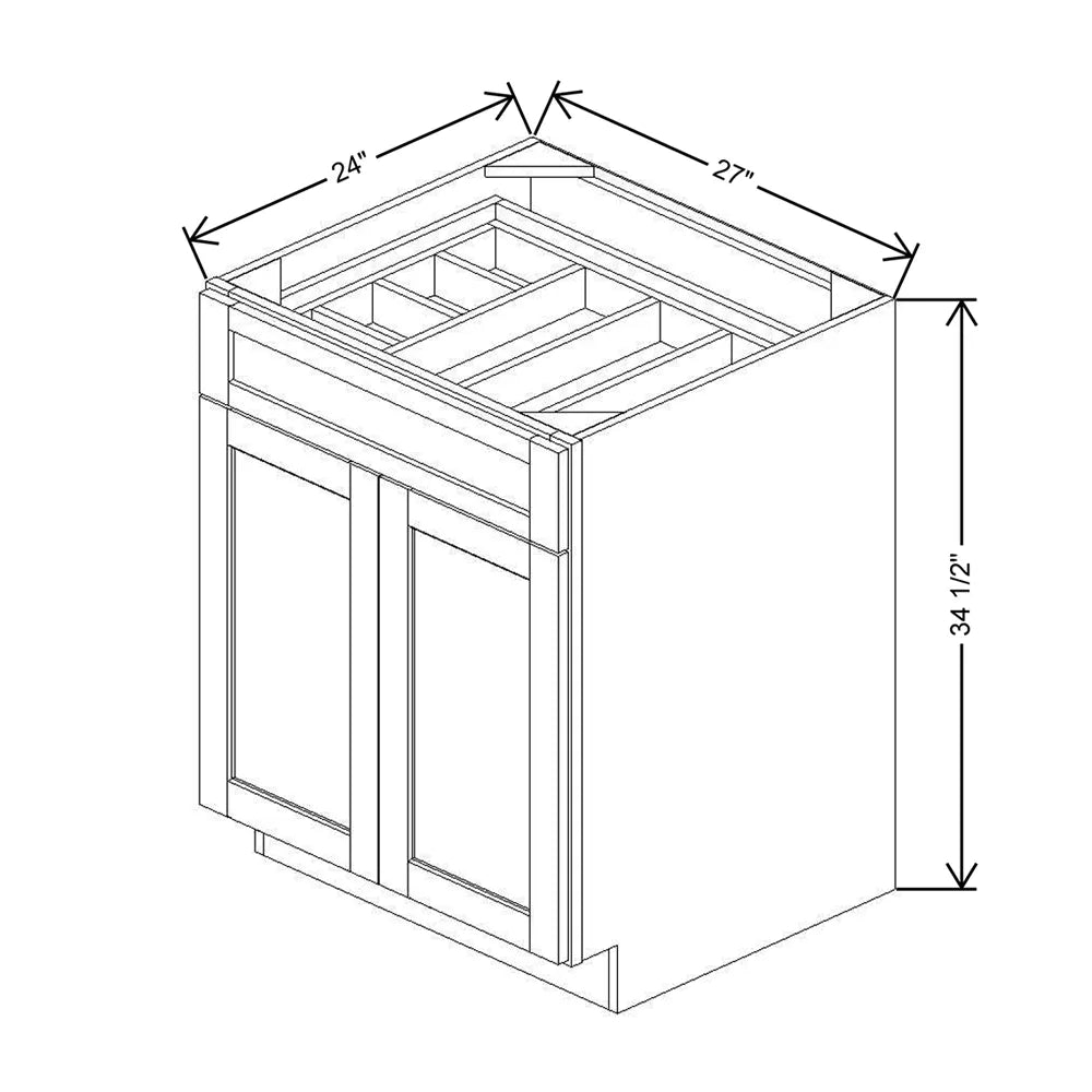 27" W Base Cabinet With F/I ADI