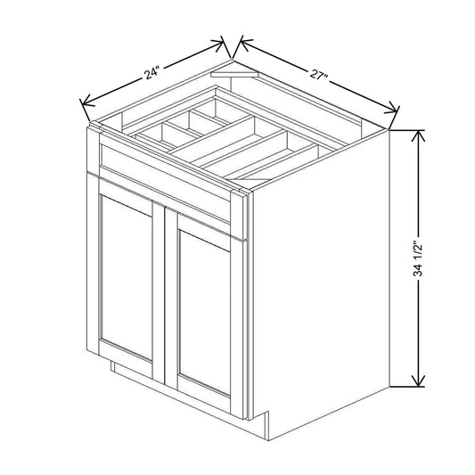 27" W Base Cabinet With F/I ADI