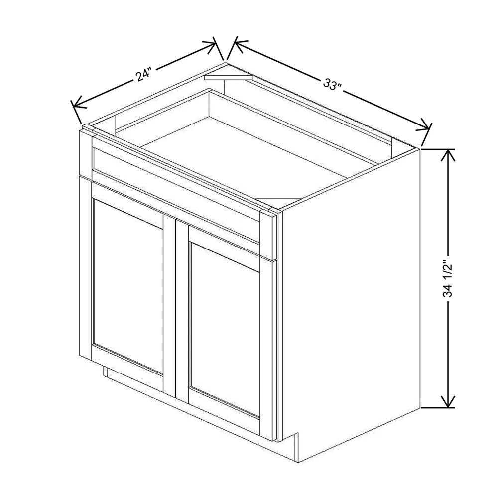 33" W Standard Base Cabinet