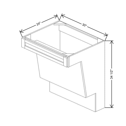 30" W Base Plumbing Skirt 30"