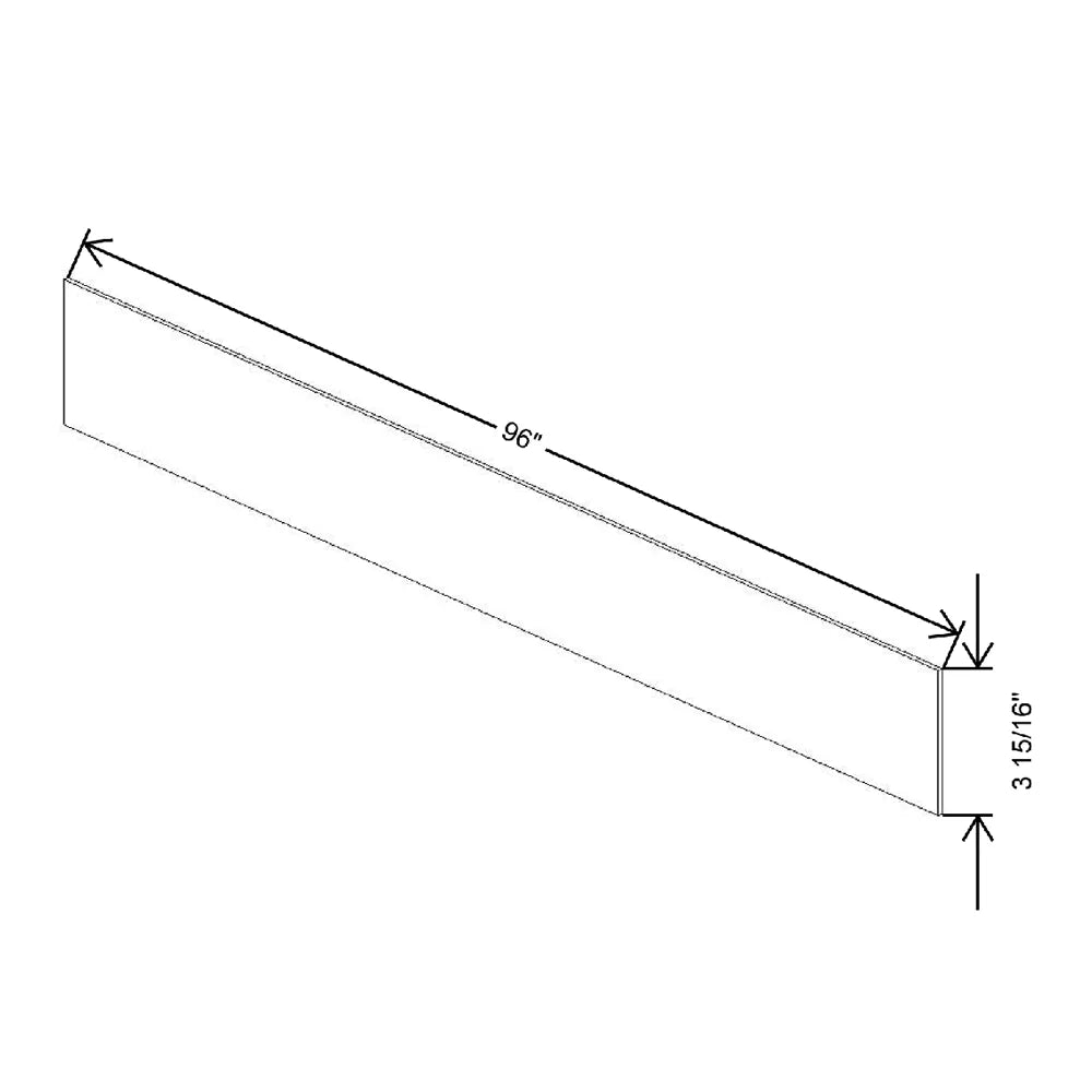 94" W X 3 15/16" H Base Toe Kick