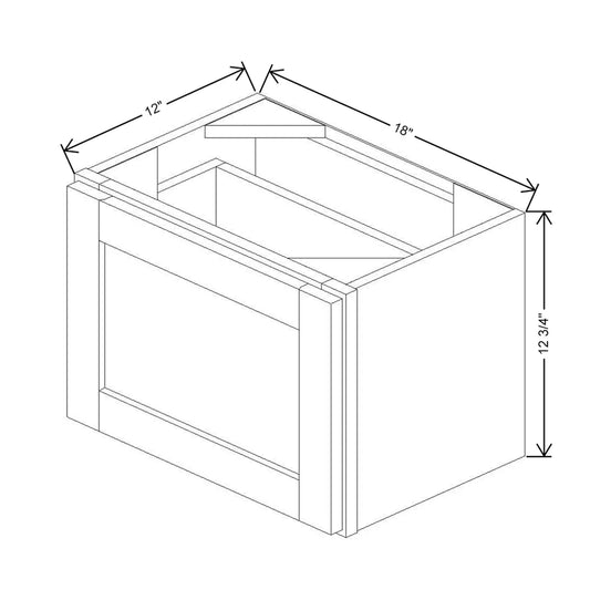 18" W X 12" H X 12" D Furniture Drawer