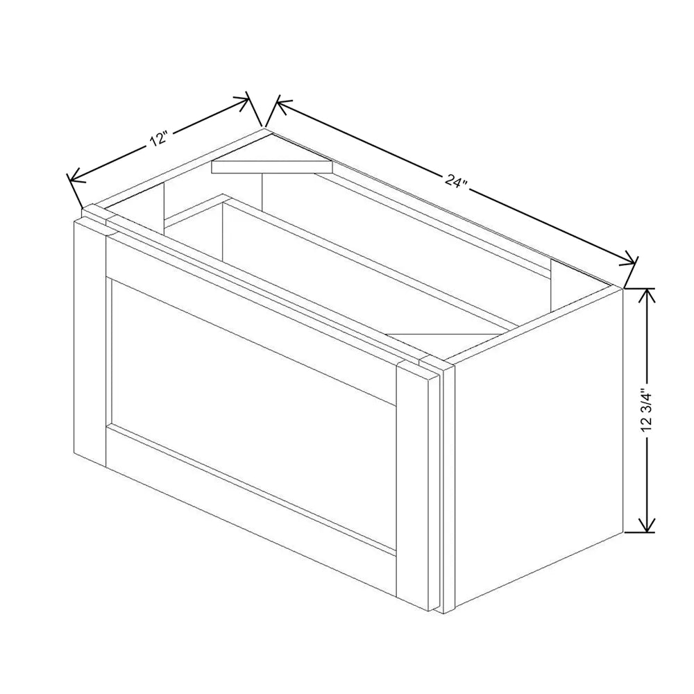 24" W X 12" H X 12" D Furniture Drawer