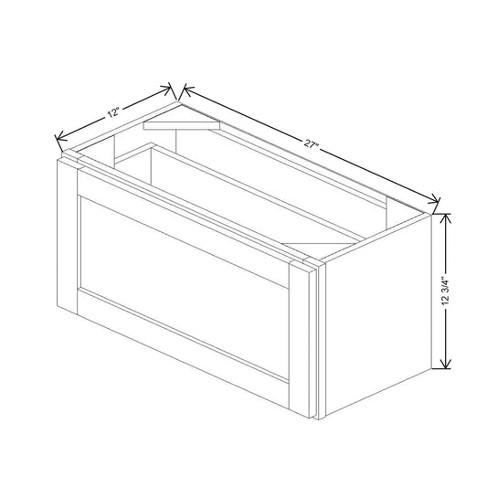 27" W X 12" H X 12" D Furniture Drawer