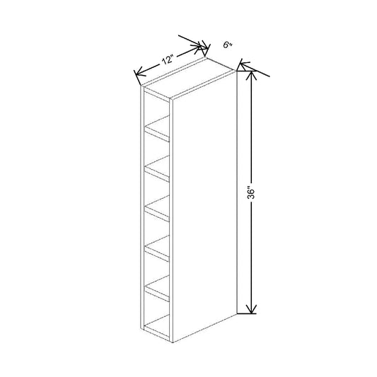 6" W X 36" H X 12" D Storage Cube {Vertical}