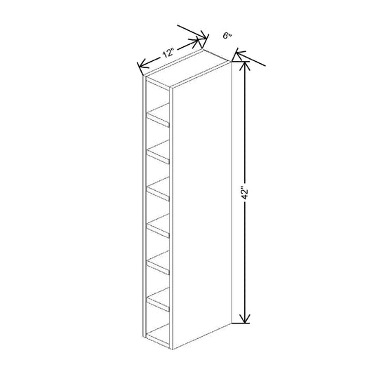 6" W X 42" H X 12" D Storage Cube {Vertical}