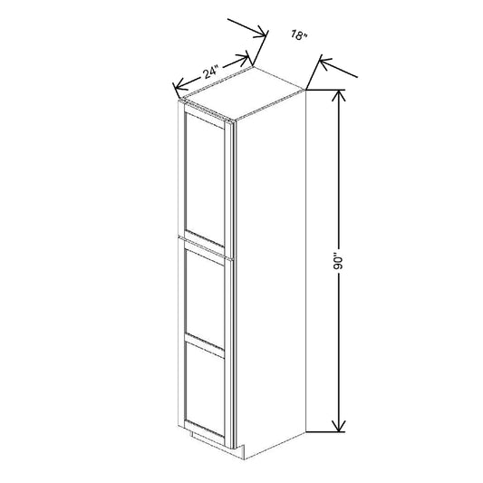 18" W X 90" H X 24" D Utility Cabinet With DROTCC