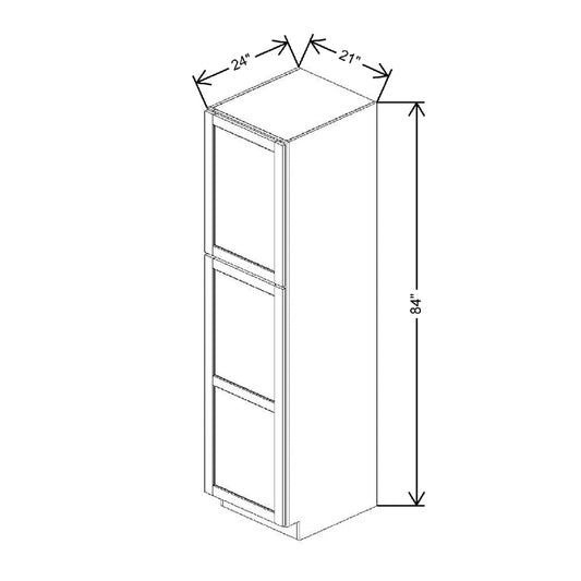 21" W X 84" H X 24" D Utility Cabinet With DROTCC