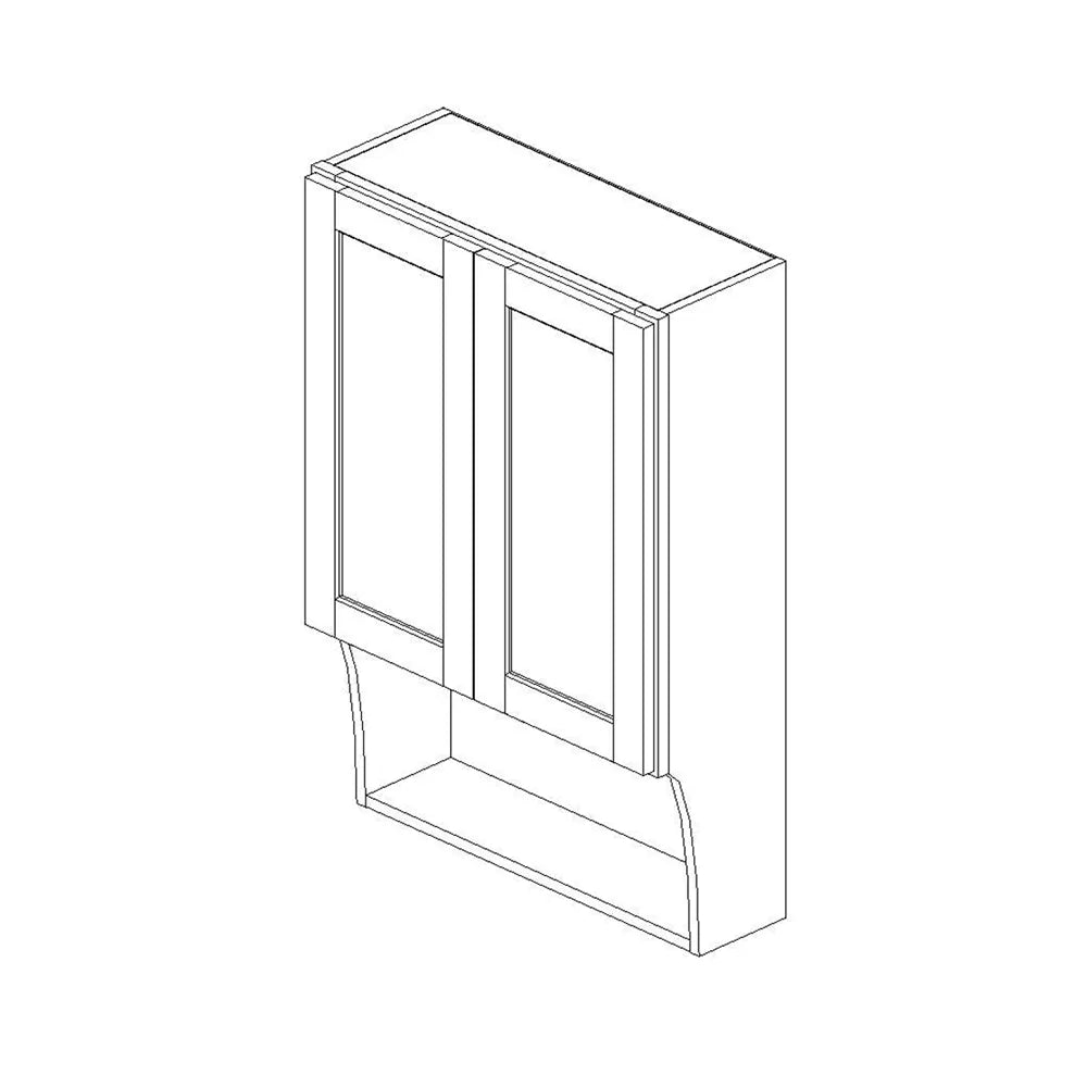 24" W X 36" H X 9" D Valet Cabinet