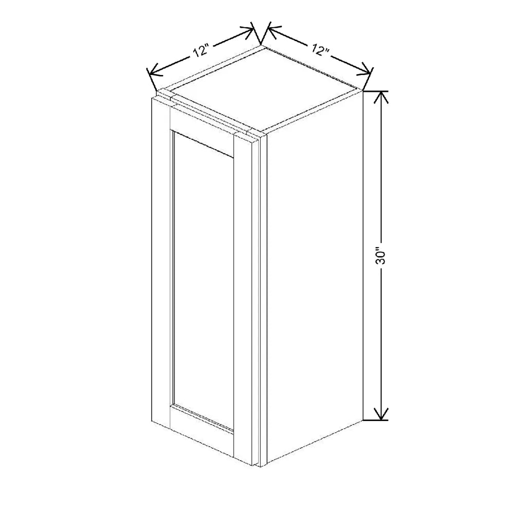 12" W X 30 1/8" H X 12" D Wall Cabinet