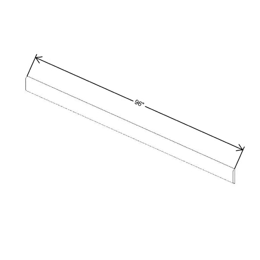 94" W X 1 11/16" H X 1/4" D Wide Batten Molding
